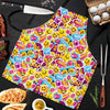 Pattern Print Emoji Men's Apron-grizzshop