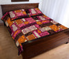 Pattern Print Ethnic Bed Set Quilt-grizzshop