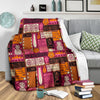 Pattern Print Ethnic Blanket-grizzshop