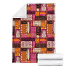 Pattern Print Ethnic Blanket-grizzshop