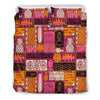 Pattern Print Ethnic Duvet Cover Bedding Set-grizzshop