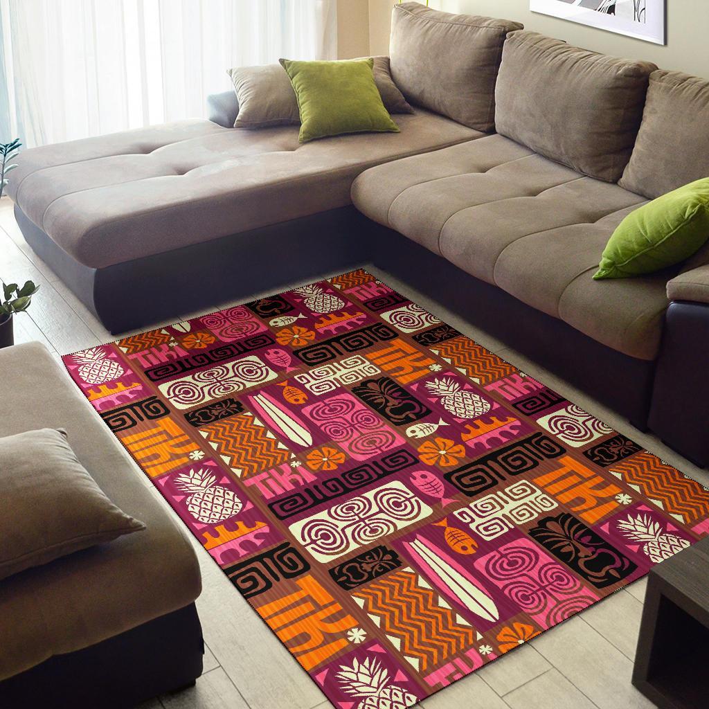 Pattern Print Ethnic Floor Mat-grizzshop