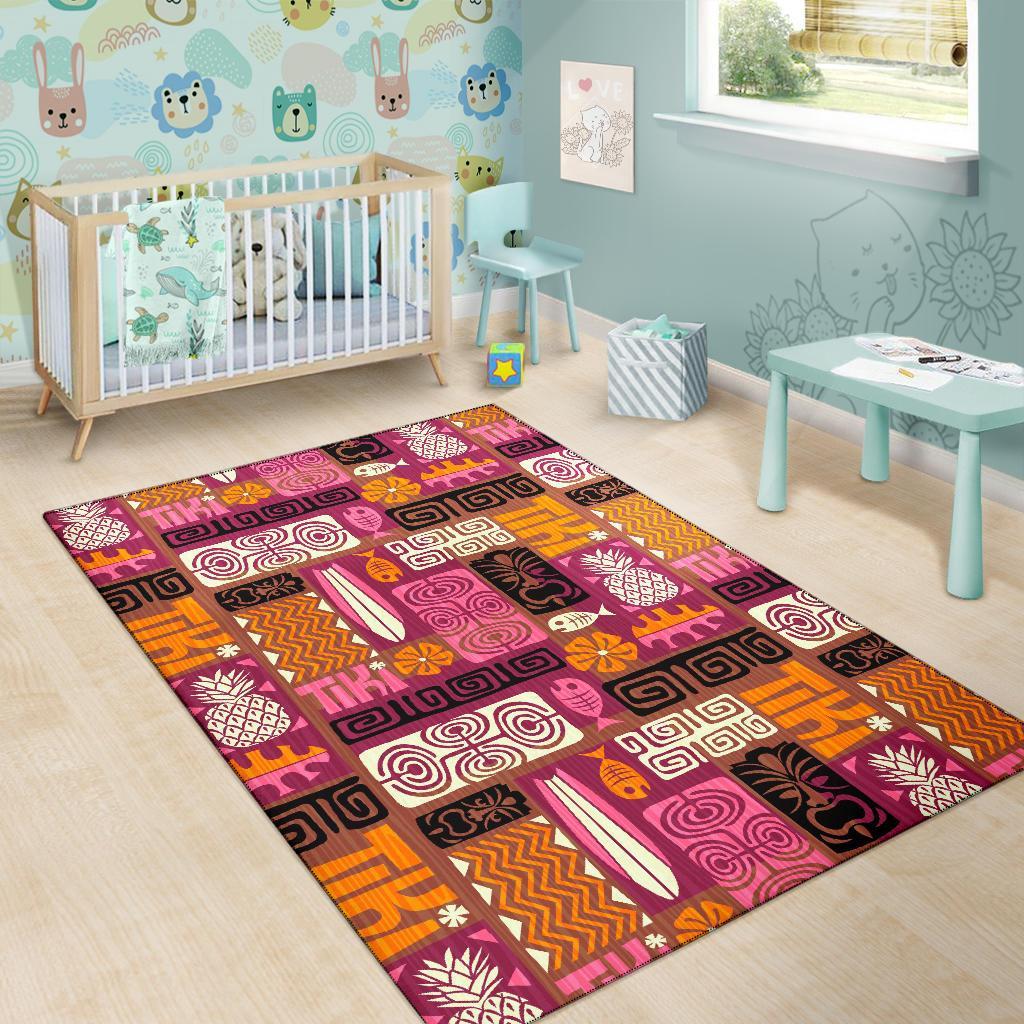 Pattern Print Ethnic Floor Mat-grizzshop