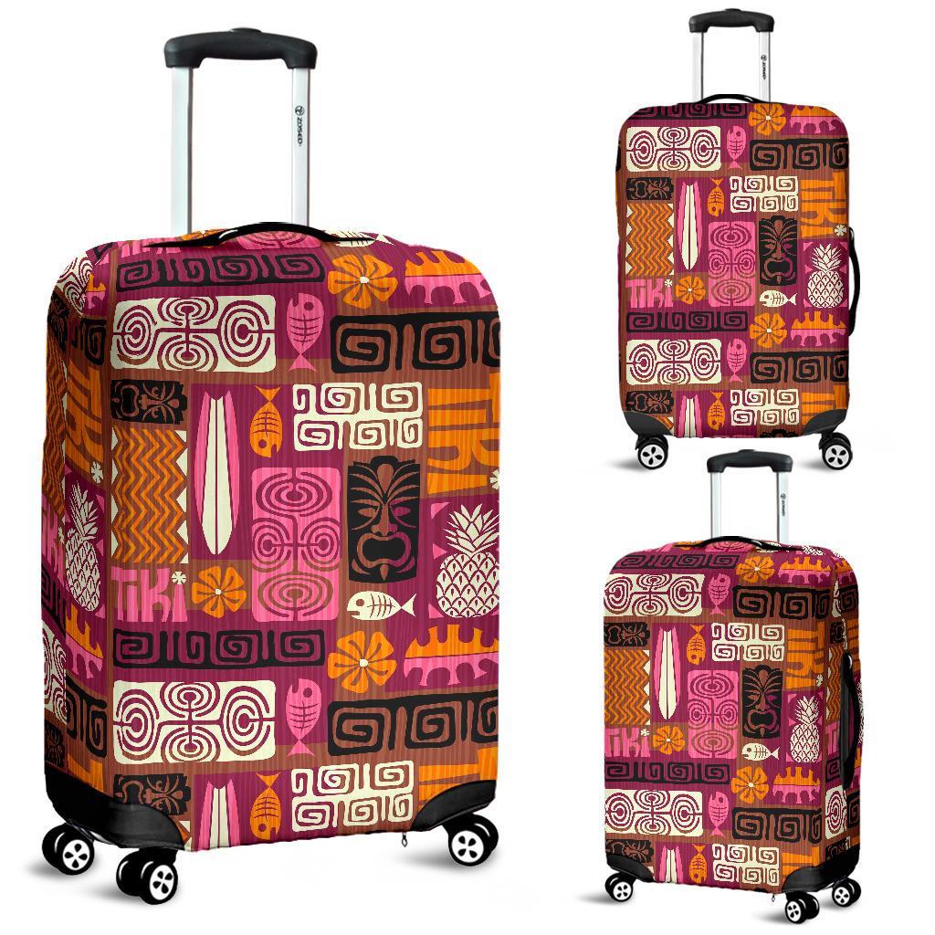 Pattern Print Ethnic Luggage Cover Protector-grizzshop