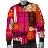 Pattern Print Ethnic Men's Bomber Jacket-grizzshop