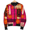 Pattern Print Ethnic Men's Bomber Jacket-grizzshop