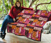 Pattern Print Ethnic Quilt-grizzshop