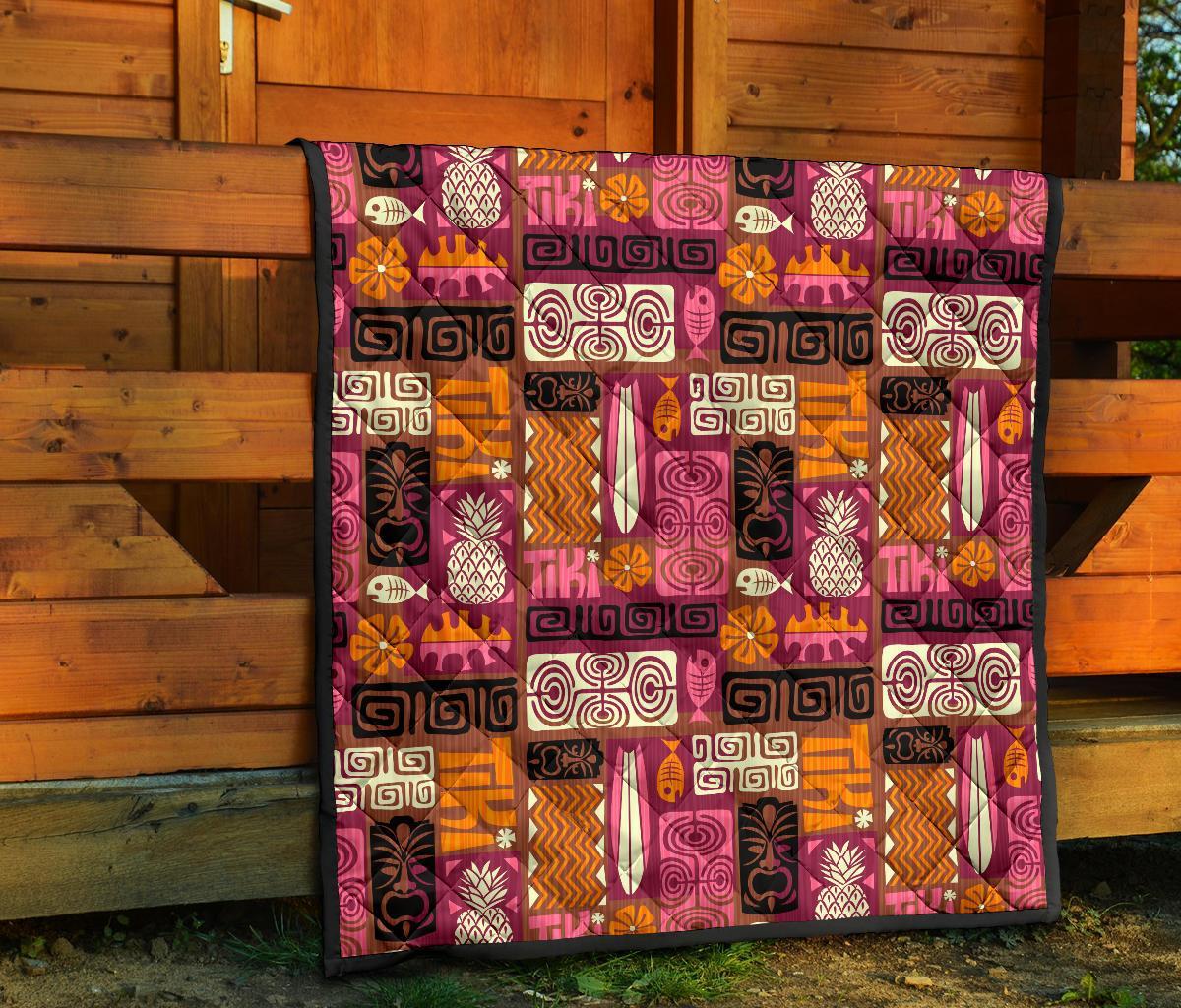 Pattern Print Ethnic Quilt-grizzshop