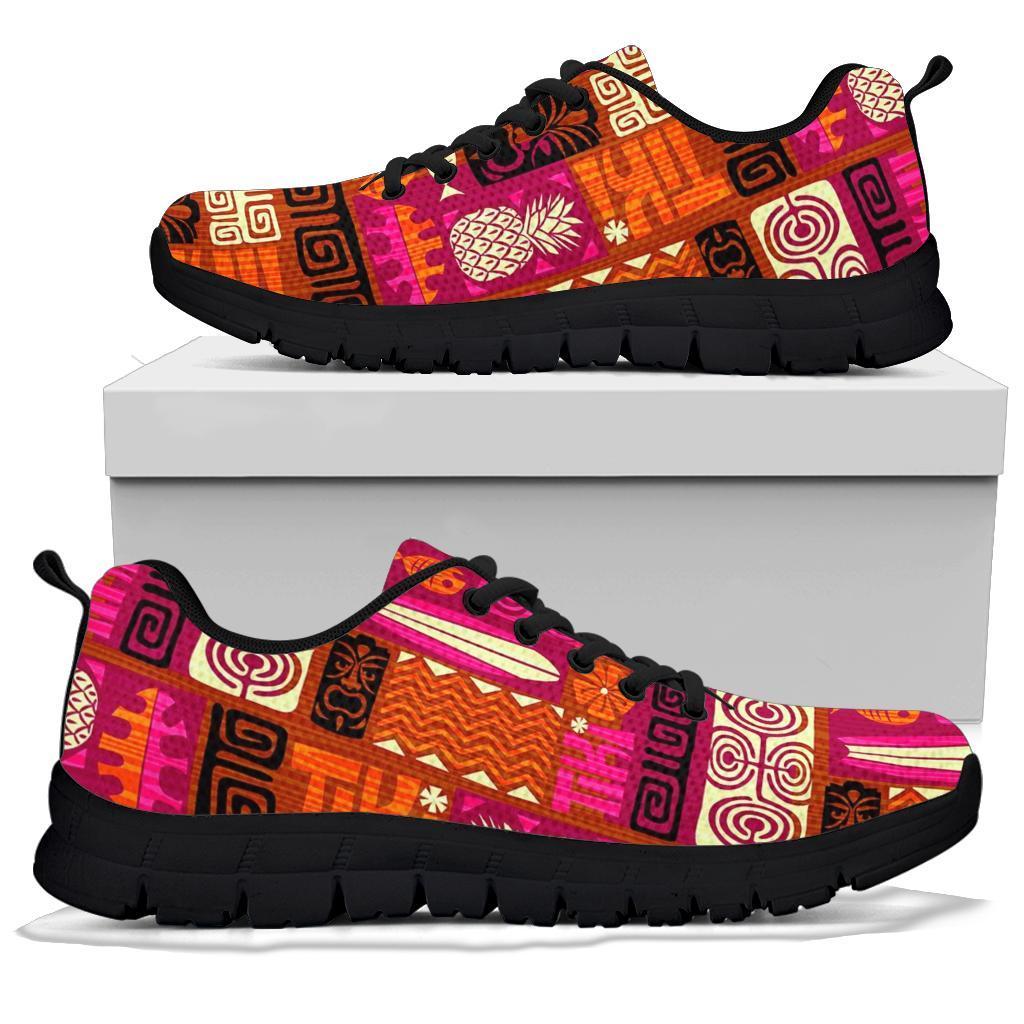 Pattern Print Ethnic Sneaker Shoes For Men Women-grizzshop