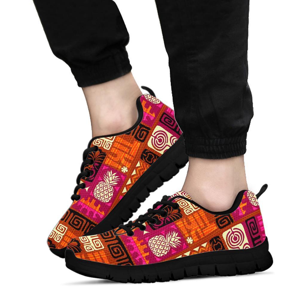 Pattern Print Ethnic Sneaker Shoes For Men Women-grizzshop