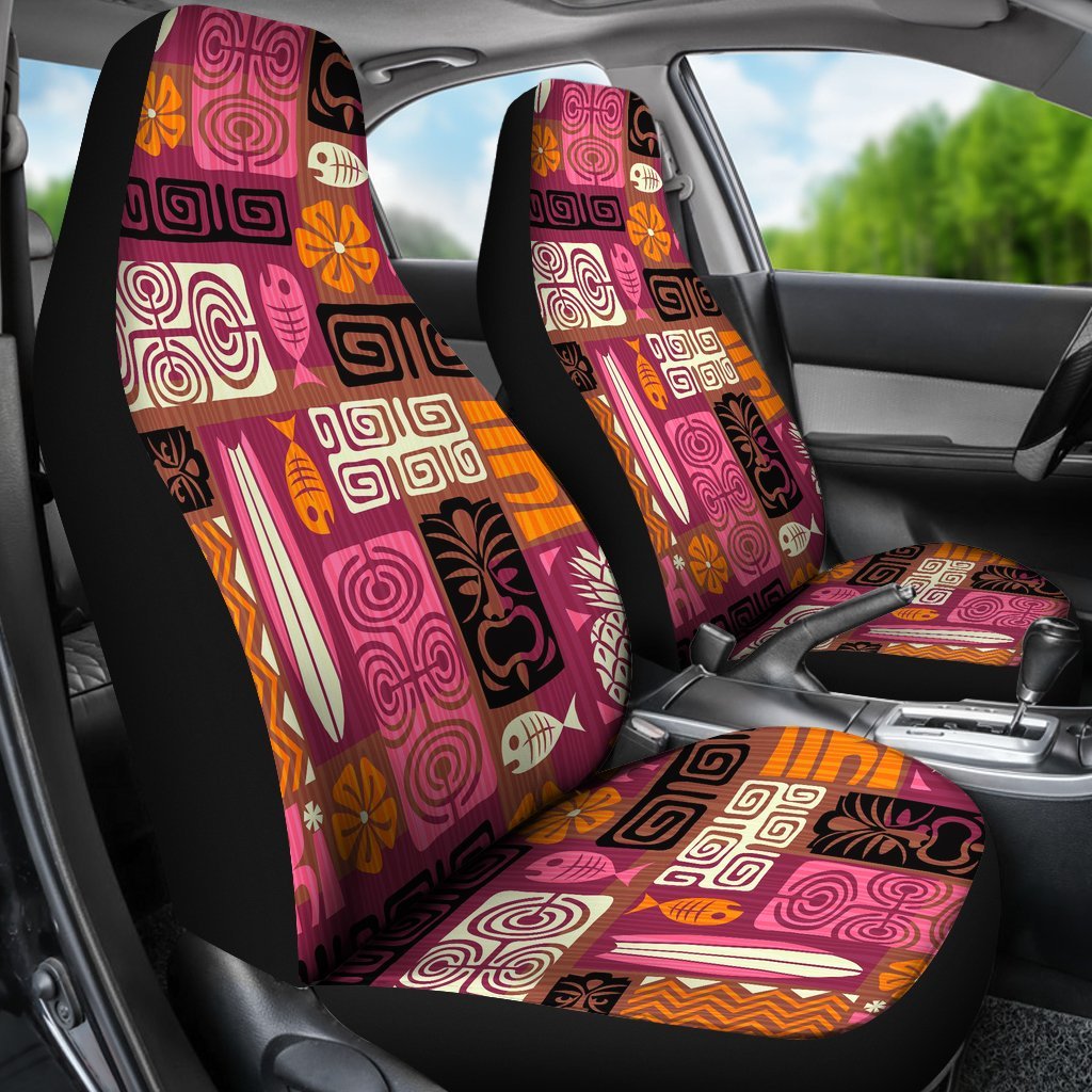 Pattern Print Ethnic Universal Fit Car Seat Covers-grizzshop