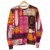 Pattern Print Ethnic Women's Sweatshirt-grizzshop