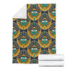 Pattern Print Evil Eye Blanket-grizzshop