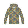 Pattern Print Evil Eye Men Pullover Hoodie-grizzshop