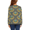 Pattern Print Evil Eye Women's Sweatshirt-grizzshop