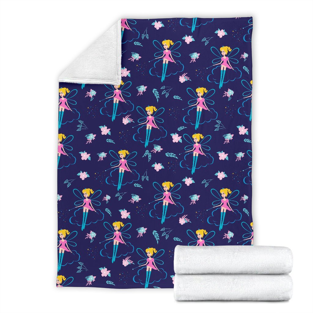 Pattern Print Fairy Blanket-grizzshop