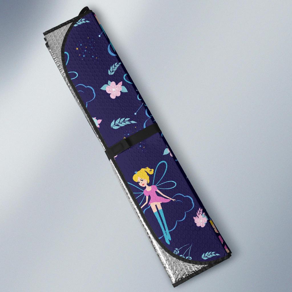 Pattern Print Fairy Car Sun Shade-grizzshop