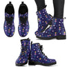 Pattern Print Fairy Men Women Leather Boots-grizzshop