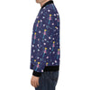 Pattern Print Fairy Men's Bomber Jacket-grizzshop