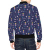 Pattern Print Fairy Men's Bomber Jacket-grizzshop