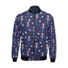 Pattern Print Fairy Men's Bomber Jacket-grizzshop