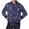 Pattern Print Fairy Men's Bomber Jacket-grizzshop