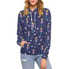 Pattern Print Fairy Women Pullover Hoodie-grizzshop