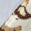 Pattern Print Farm Chicken Hen Blanket-grizzshop