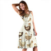 Pattern Print Farm Chicken Hen Dress-grizzshop