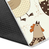 Pattern Print Farm Chicken Hen Floor Mat-grizzshop