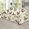 Pattern Print Farm Chicken Hen Sofa Covers-grizzshop