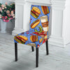 Pattern Print Fastfood Chair Cover-grizzshop