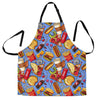 Pattern Print Fastfood Men's Apron-grizzshop