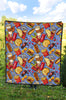 Pattern Print Fastfood Quilt-grizzshop