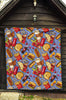 Pattern Print Fastfood Quilt-grizzshop