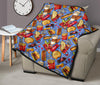 Pattern Print Fastfood Quilt-grizzshop