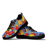 Pattern Print Fastfood Sneaker Shoes For Men Women-grizzshop