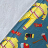 Pattern Print Firefighter Blanket-grizzshop