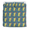 Pattern Print Firefighter Duvet Cover Bedding Set-grizzshop