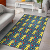 Pattern Print Firefighter Floor Mat-grizzshop