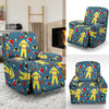 Pattern Print Firefighter Recliner Cover-grizzshop