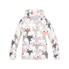 Pattern Print Fox Men Pullover Hoodie-grizzshop