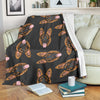 Pattern Print German Shepherd Blanket-grizzshop