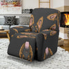 Pattern Print German Shepherd Recliner Cover-grizzshop