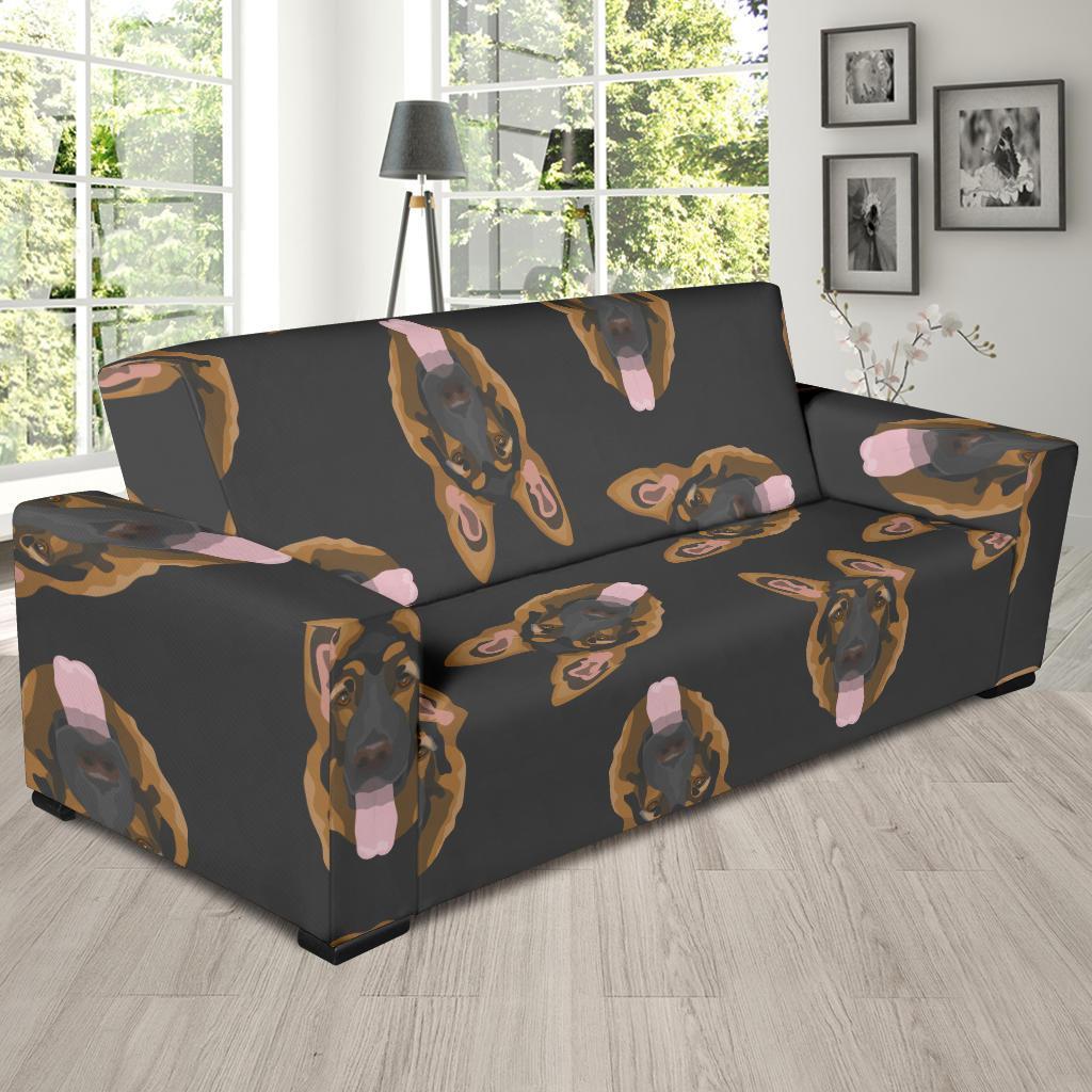 Pattern Print German Shepherd Sofa Covers-grizzshop