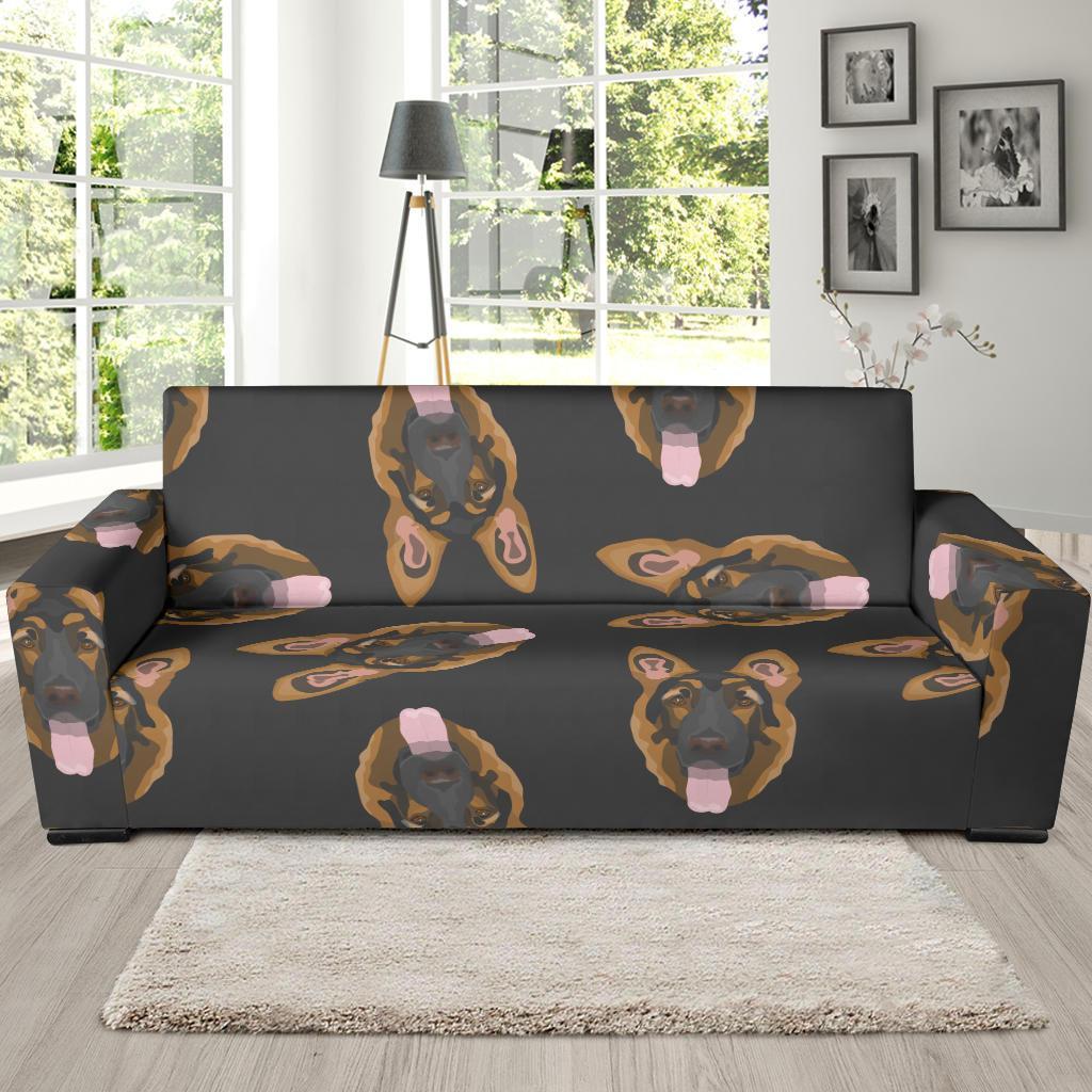 Pattern Print German Shepherd Sofa Covers-grizzshop