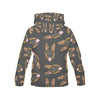 Pattern Print German Shepherd Women Pullover Hoodie-grizzshop