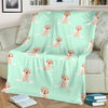 Pattern Print Golden Retriever Blanket-grizzshop