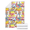 Pattern Print Goldfish Blanket-grizzshop