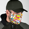 Pattern Print Goldfish Face Mask-grizzshop